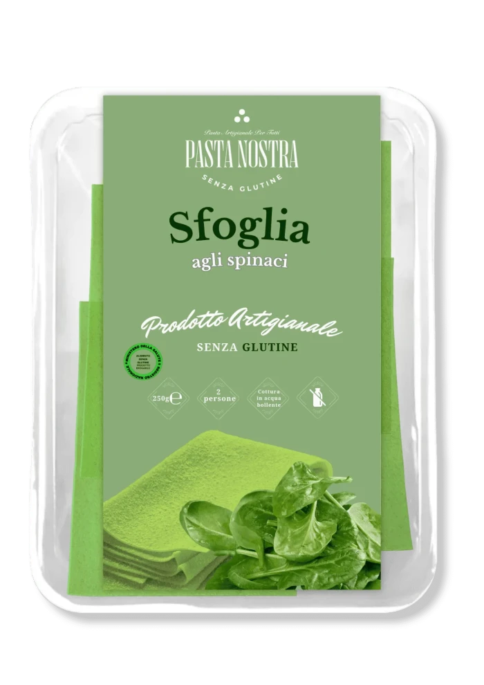 Sfoglia agli spinaci 250g