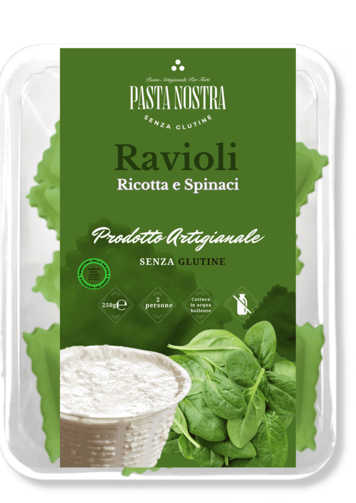 Ravioli Ricotta e Spinaci 250g