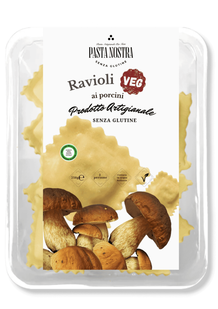 Ravioli ai Porcini Vegano 125g