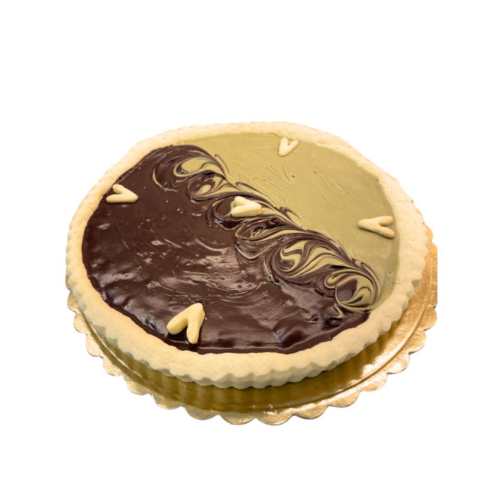 Crostata 18cm VEG crema bis pistacchio/giand