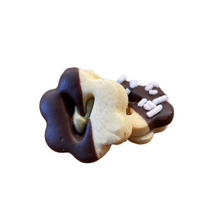 Occhio di bue fiore gianduia