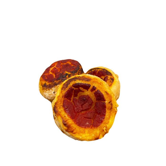 Pizzette sfoglia rossa vendita al KG